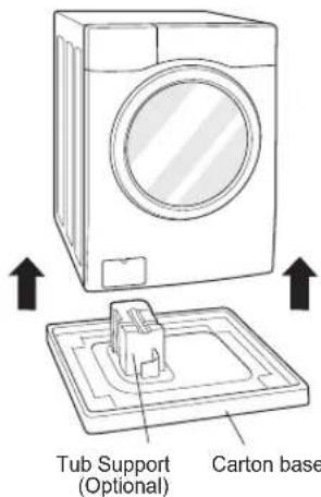 LG FH2U2HDN1 - Unpacking and Removing Shipping Bolts - 1