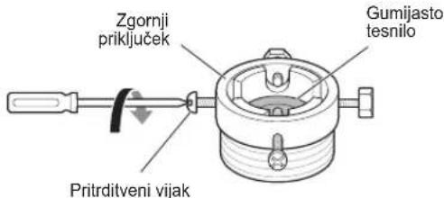 LG FH2U2HDN1 - Povezovanje vijačne cevi na pipo brez navoja - 1
