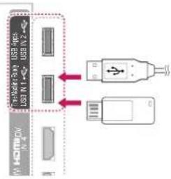 LG 32LW5700 - 連接 USB 裝置 - 1