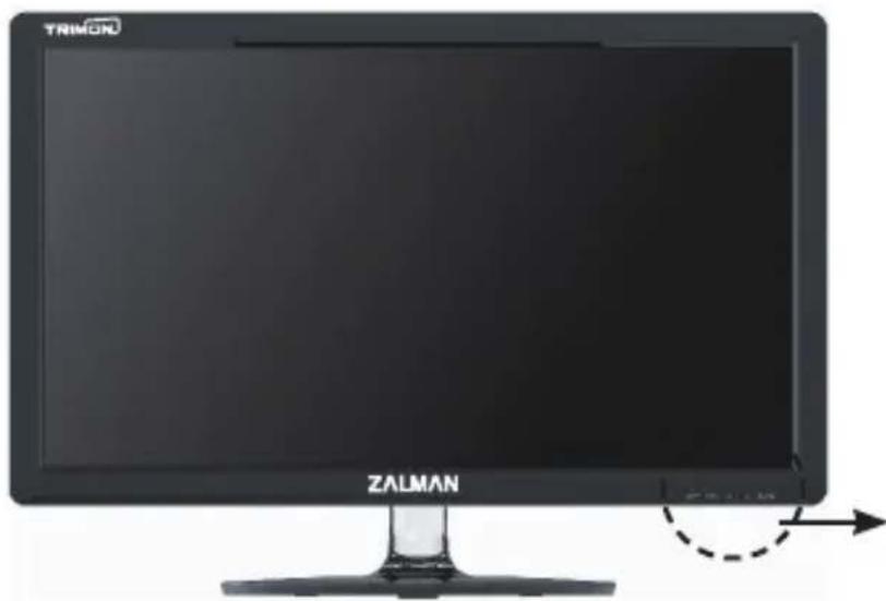 ZALMAN TM270VALED - Partedelantera - 1
