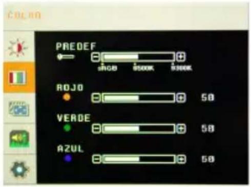 ZALMAN TM270VALED - Menu de ajuste de pantalla de LED - 4