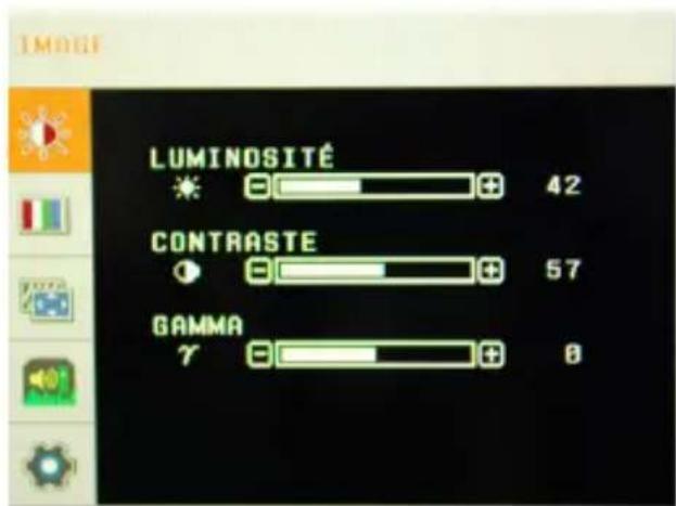ZALMAN TM270VALED - Menu d'établissement d'écran LED - 1