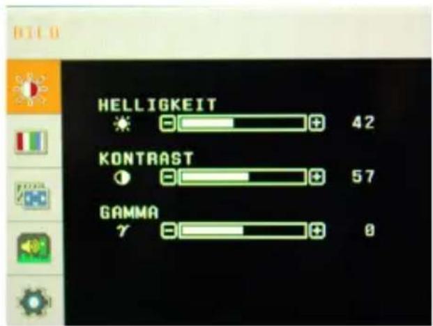 ZALMAN TM270VALED - Aufruf vom Menu - 1
