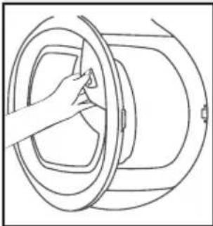 HOOVER DYH 9913NA1XS - Abrir A Porta - 1