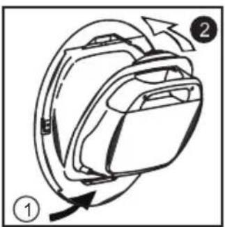 HOOVER DYH 9913NA1XS - Sådan Aftages Beholderen - 2