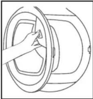 HOOVER DYH 9913NA1XS - De Deur Openen - 1