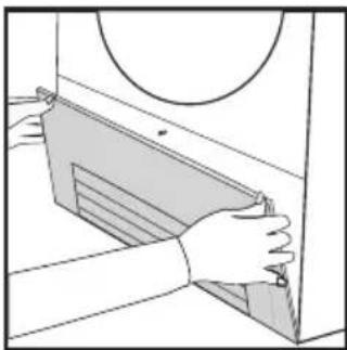 HOOVER DYH 9913NA1XS - To Clean the Condenser Filter - 1