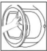 HOOVER DYH 9913NA1XS - Kapağın Açılması - 1