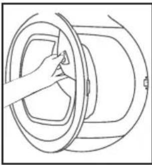 HOOVER DYH 9913NA1XS - Opening the Door - 1