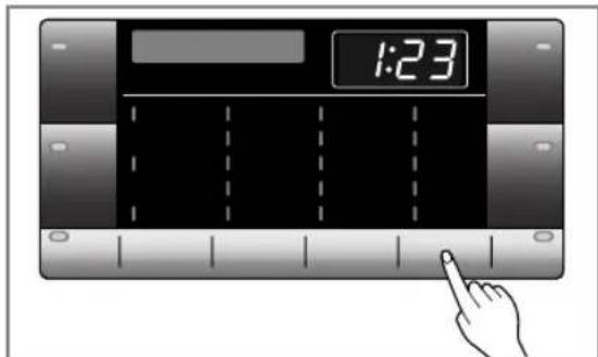 LG F14A8QDA - Verrouillage du panneau de commande - 1