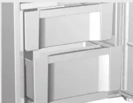 BRANDT BIC2282BW - Conservation des aliments dans les tiroirs FRAÎCHEUR+ (ZERO'N'FRESH) - 1