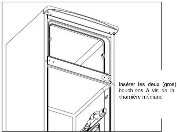 TECHWOOD TRD227 - Inversion de la porte - 4