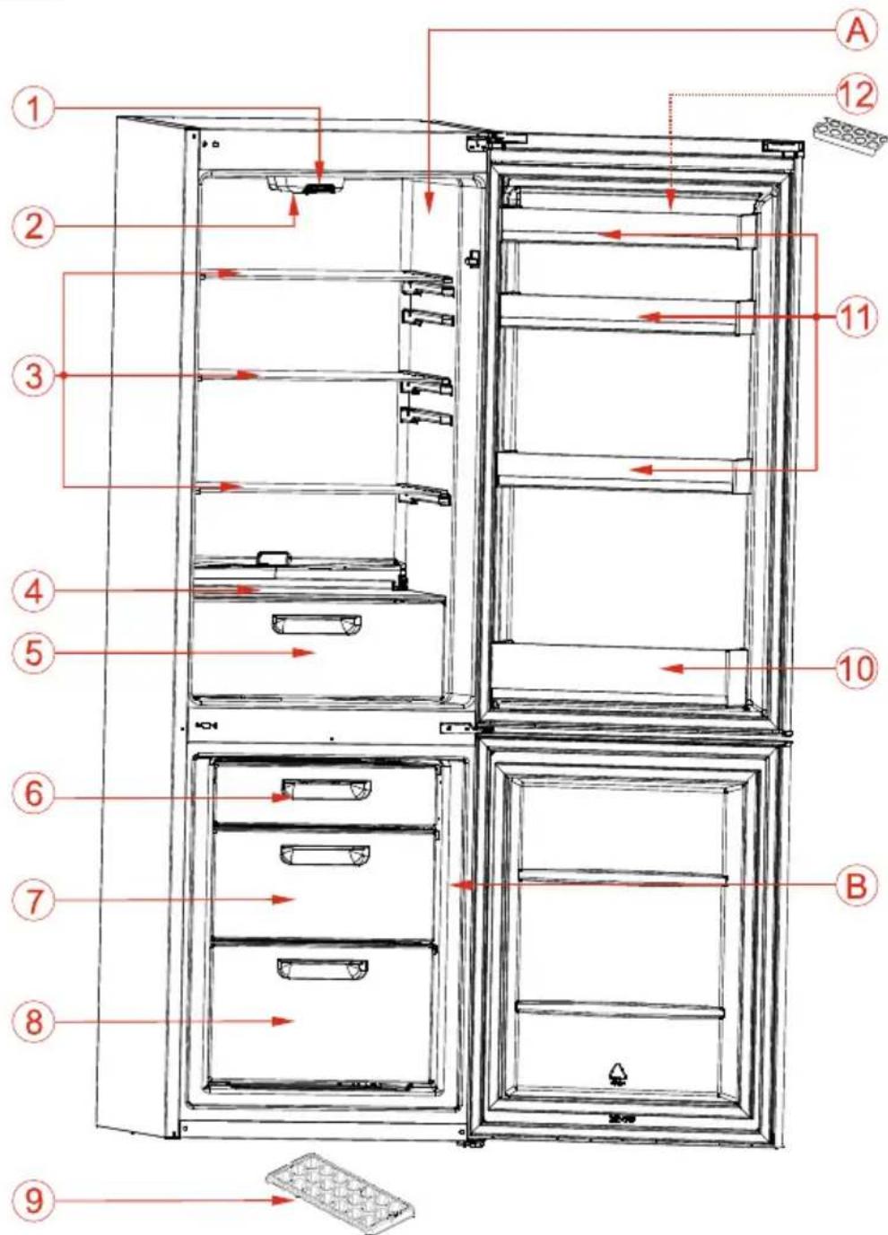 TECHWOOD TRC239 - PARTIE-7. PIECES DE VOTRE APPAREIL - 1