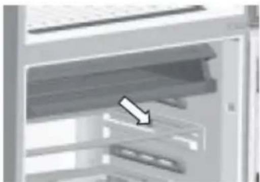 TECHWOOD TNF2D515W - Étagère Crisper - 1