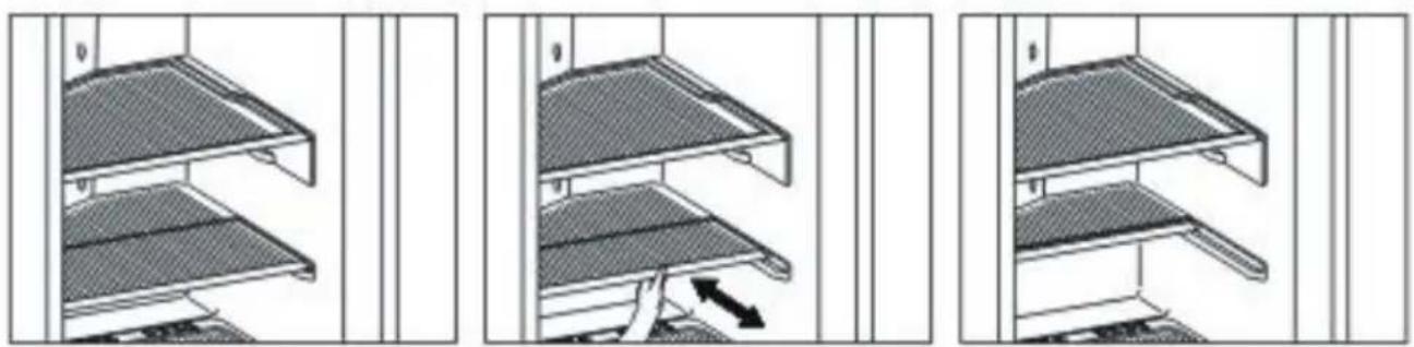 TECHWOOD TNF2D457W - Etagère rétractable (Dans certains modèles) - 1