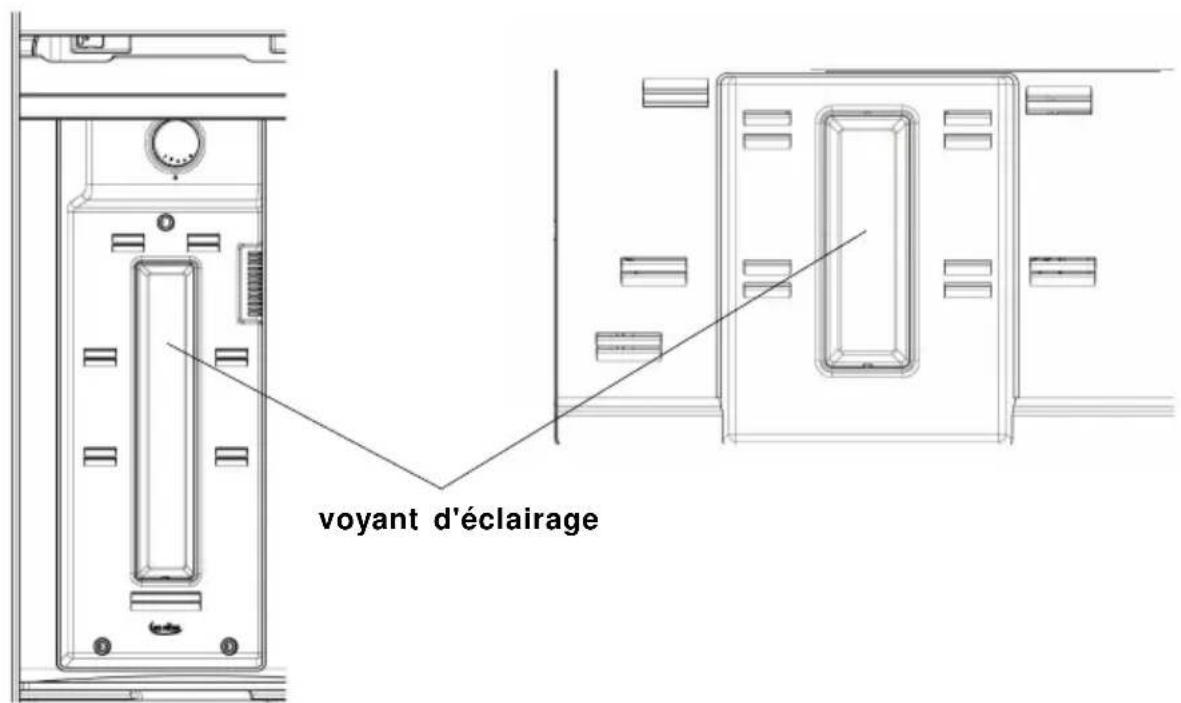 TECHWOOD TK465SOFA - Remplacer levoyant d'éclairage - 1