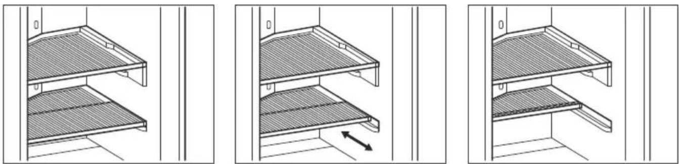 TECHWOOD TK465A+14 - Etagère rétractable (Dans certains modèles) - 1