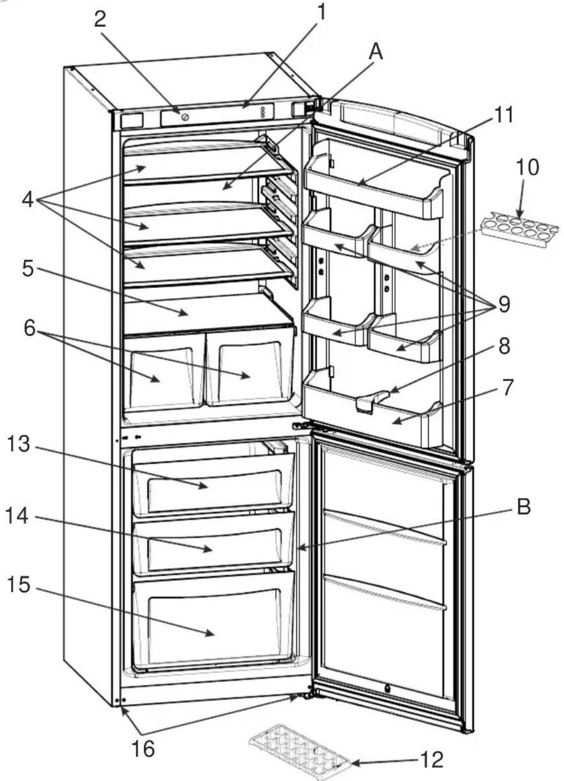 MANHATTAN MRC279A+ - PARTIE-7. ELEMENTS ET COMPARTMENTS DE L'APPAREIL - 2