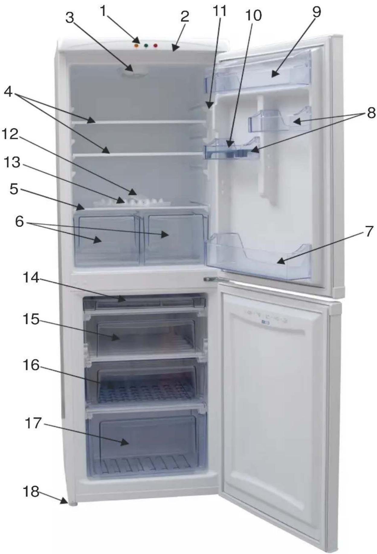 HIGH ONE HIG CB245A - PARTIE-7. ELEMENTS ET COMPARTMENTS DE L'APPAREIL - 1