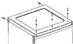 CALIFORNIA BCD210S - MODIFICATION DU SENS D'OUVERTURE DE LA PORTE - 1