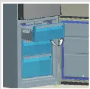 ATLANTIC ARC3663BA+ - Couvercle de contrôle de l'humidité - 2