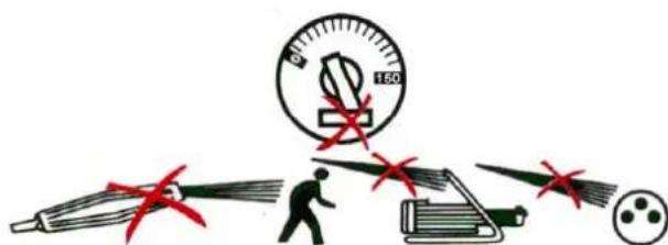 Sidamo F 150 MAX - PICTOGRAMMES DE SECURITE NETTOYEUR - 3