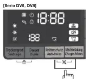 SAMSUNG DV90F5E6HGW - Utilisation de la fonction Smart Check - 1