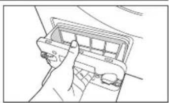 SAMSUNG DV90F5E6HGW - PULIZIA DEL FILTRO DELLO SCAMBIATORE DI CALORE - 3