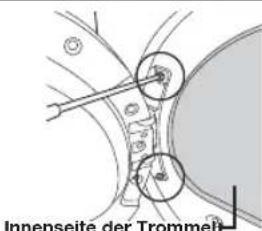 SAMSUNG DV90F5E6HGW - ÄNDERN DER ANSCHLAGSEITE FÜR DIE GERÄTETÜR - 11