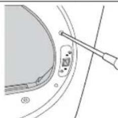 SAMSUNG DV90F5E6HGW - INVERSIONE DELLO SPORTELLO - 10