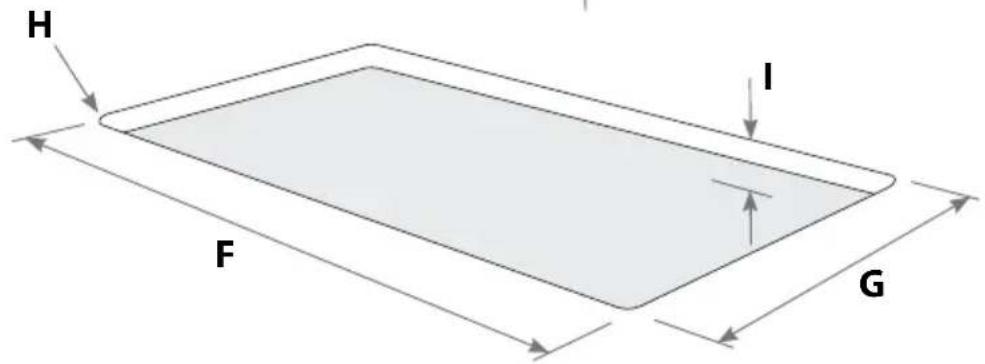 Fisher & Paykel CE901 Titan - Dimensioni e spazi - 2