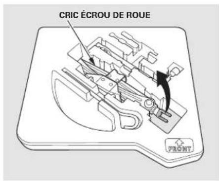 Honda Accord (2009) - Changement d'un pneu crevé - 1