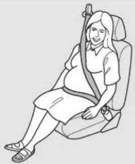 Honda Accord (2009) - Conseils pour les femmes enceintes - 1