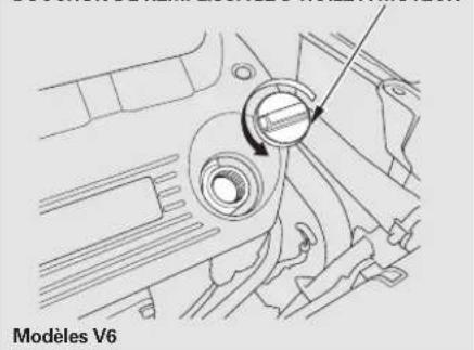 Honda Accord (2009) - Ajouter de l'huile à moteur - 2
