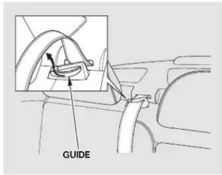 Honda Accord (2009) - Banquette arrière rabattable - 1