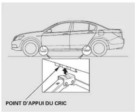 Honda Accord (2009) - Changement d'un pneu crevé - 3