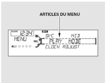 Honda Accord (2009) - Lecture de disques (modèles EX, EX-L et V6 sans système de navigation) - 1