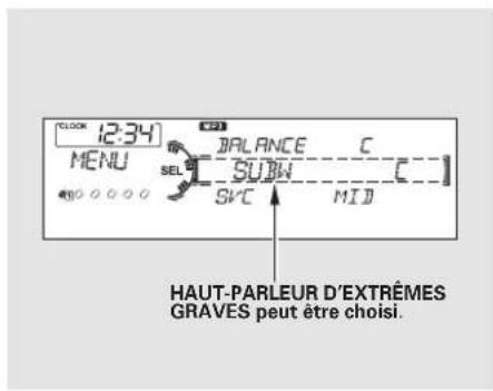 Honda Accord (2009) - Utilisation de la radio FM/AM (modèles EX, EX-L et V6 sans système de navigation) - 1