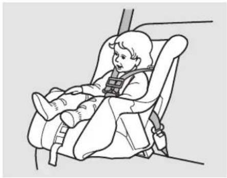 Honda Accord (2009) - Protection des enfants en bas âge - 1