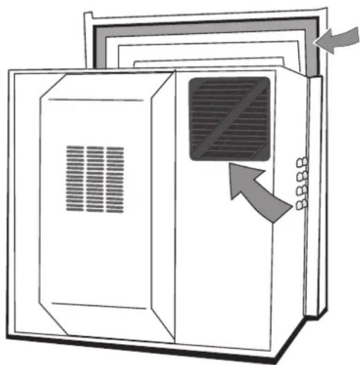 Merrychef microcook HD1925 - NO SUMERGIR LA PUERTA EN EL AGUA. - 1