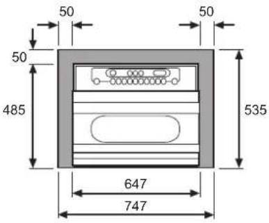 Merrychef microcook HD1925 - PLACERING OG ANBRINGELSE - 2