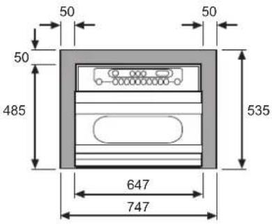 Merrychef microcook HD1425 - EMPLACEMENT ET POSITIONNEMENT - 2