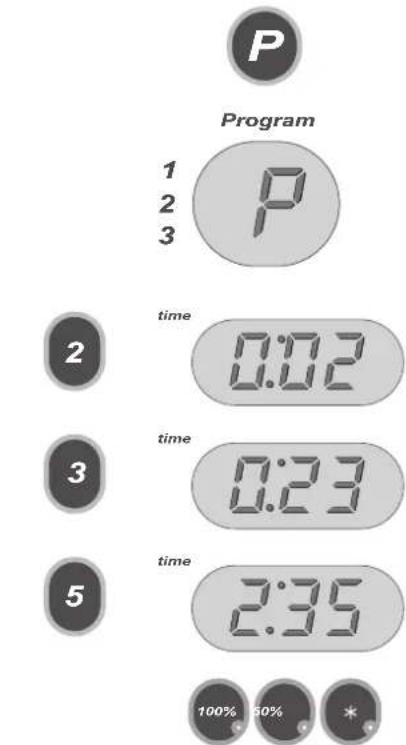 Merrychef microcook HD1425 - Enregister en programme simple - 2