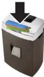 OTTO OX8 - Destruction de papier et de cartes de crédit - 1