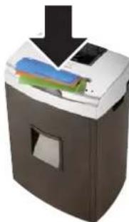 OTTO OX8 - Shredding paper and credit cards - 1