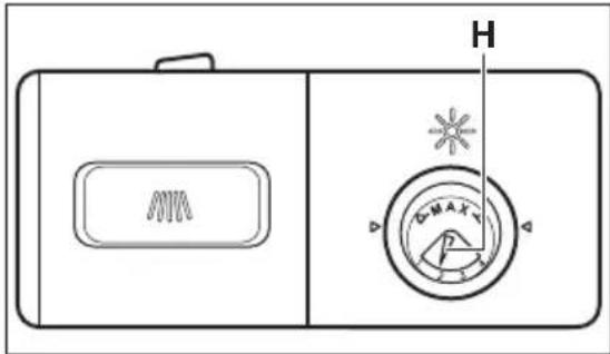 ELECTROLUX ESF2400OK - Regolare il dosaggio del brillantante - 1