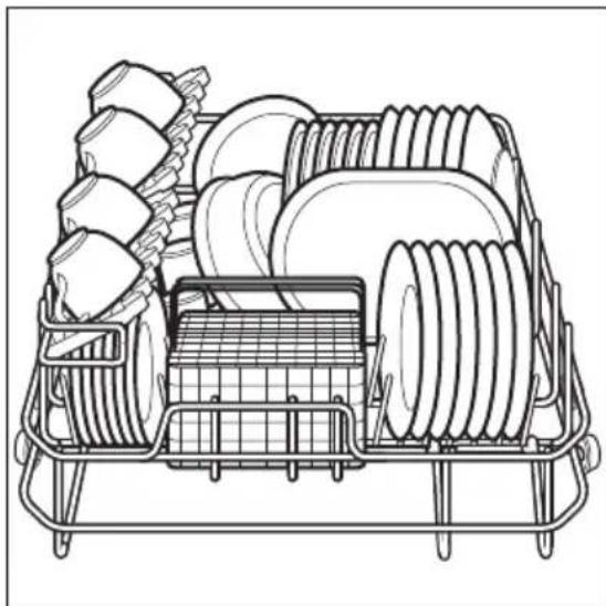 ELECTROLUX ESF2400OK - Chargement du panier - 2