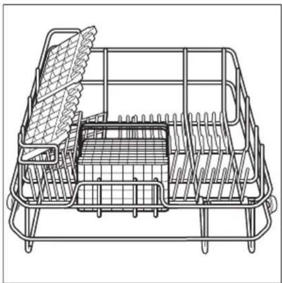 ELECTROLUX ESF2400OK - Chargement du panier - 1