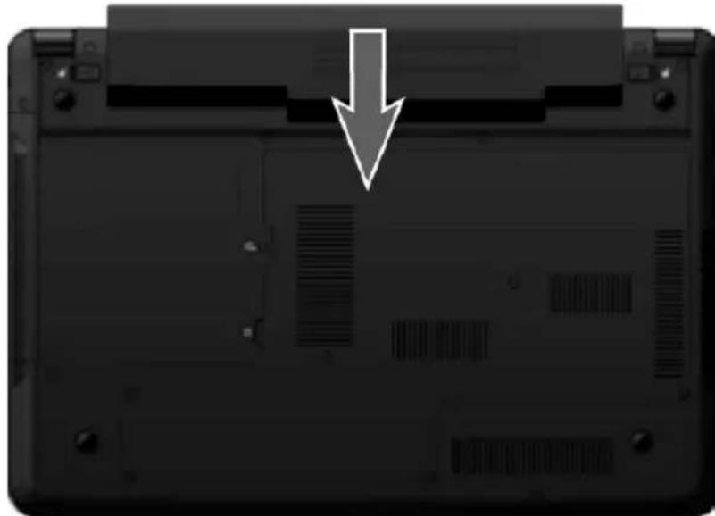 MEDION Akoya E6221MD 97744 - Mise en place de la batterie - 1