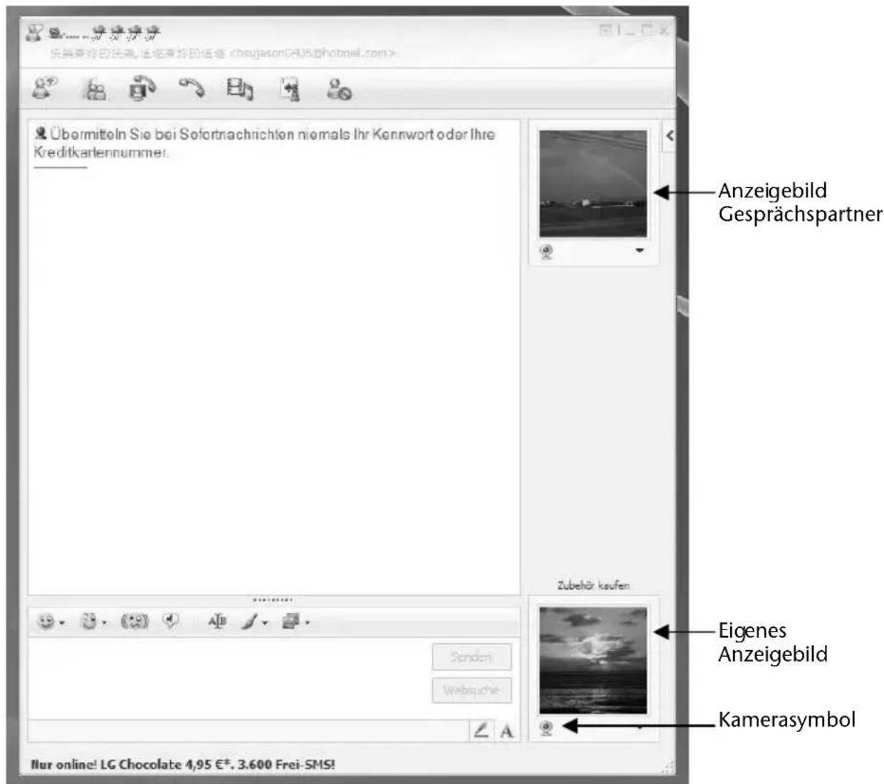 MEDION Akoya E6221MD 97744 - Anwendungsbeispel mit dem Windows Live Messenger - 1